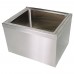 BK Resources BKMS-2424-12 Mop Sink Floor Mount 28-3/4W X 27-1/2D X 18-3/8H Overall Size