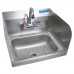 BK Resources CP-2W-1410-SS-PG Premier Case Pack With Free Shipping Of (2) BKHS-W-1410-SS-P-G Hand Sinks