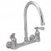 BK Resources BKF-3G-G OptiFlow™ Heavy Duty Faucet Splash-mounted 8 OC