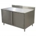 BK Resources CSTR5-2436H Chef Table Cabinet Base With Hinged Doors 36W X 24D X 39-3/4H Overall Size