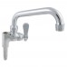 BK Resources BKF-AF-18-G OptiFlow™ Add-On Faucet For Pre-rinse Assembly 18 Heavy Duty Double-jointed Spout