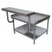 BK Resources EQ-WS15 Adjustable Work Shelf Creates Work Space Directly In Front Of Equipment