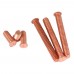 BK Resources BK-CWS-1024X3/8 Copper Weld Stud #10-24 X 3/8 M Tip (1000 Per Pack) (5 Business Days Lead Time)