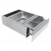 BK Resources BKDWR-1820-ASSY-SS Drawer Assembly 15D X 20W X 5H Pan Size 200 Lb. Capacity