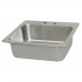 BK Resources DDI-2016824 Deep Drawn Drop-In Sink One Compartment 23W X 21D X 8H Overall Size