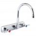 BK Resources BKF-8SM-8G-G OptiFlow™ Heavy Duty Solid Body Faucet Splash-mounted