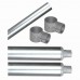 BK Resources BKL-DT-SS-26 Dishtable Leg Upgrade Set Stainless Steel For 26 Soiled Table