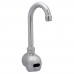 BK Resources BKF-SEF-3G Electronic Faucet Single Hole Splash-mounted 3-1/2 Gooseneck Spout