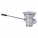 BK Resources BK-SLW-2 Straight Lever Drain Fits 3-1/2 Opening 2 Male & 1-1/2 Female NPT Drain Outlet