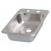 BK Resources BK-DIS-1014-5D Drop-In Sink One Compartment 12-1/8W X 18-1/2D X 5H Overall Size