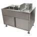 BK Resources FTWS-4829L All-in-One Food Truck Wash Station 48W X 29D X 42-1/8H Overall Size