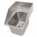 BK Resources DDI-10141024S Deep Drawn Drop-In Sink One Compartment 12-5/8W X 18-1/2D X 15-1/2H Overall Size