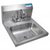 BK Resources CP-4D-1410-PG Premier Case Pack With Free Shipping Of (4) BKHS-D-1410-P-G Hand Sinks