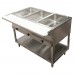 BK Resources STESW-3-240 Sealed Well Steam Table Electric Open Base With Undershelf