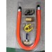 Eqchen 72 Mobile Gas Connector Hose Kit with 2 Elbows, Full Port Valve, Restraining Device, and Quick Disconnect - 3/4