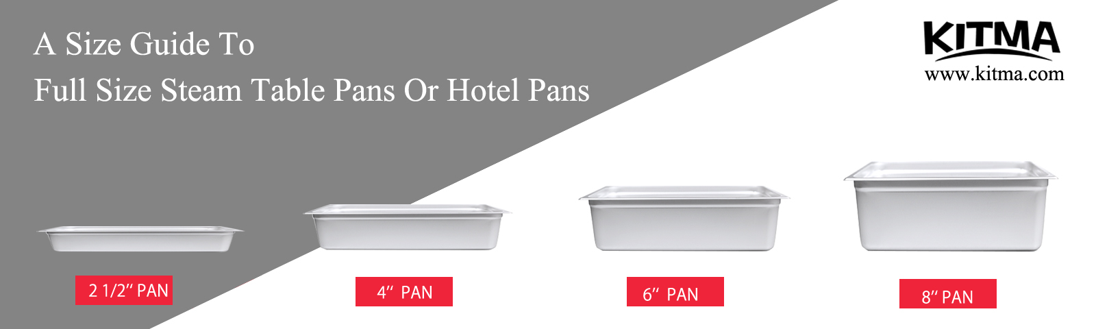 Full Size Steam Table Pans or Hotel Pans