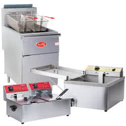 Pitco SG18-S 70-90 lbs. Stainless NG Deep Fat Fryer 