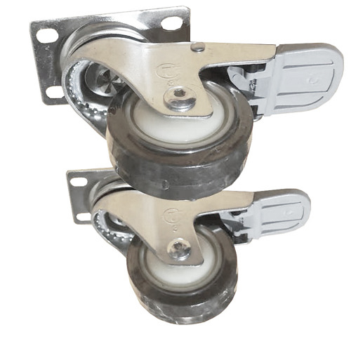 Installed Locking Casters