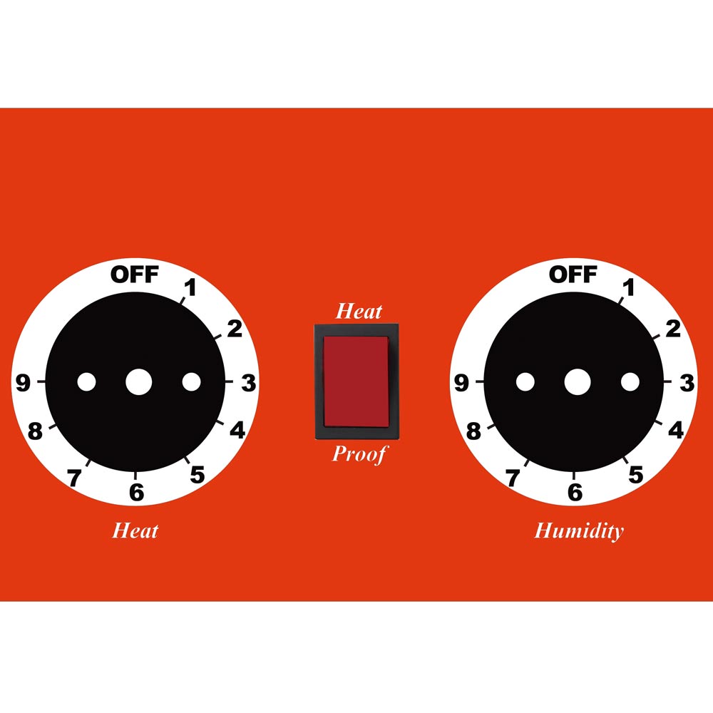 Easy to use with toggle switch